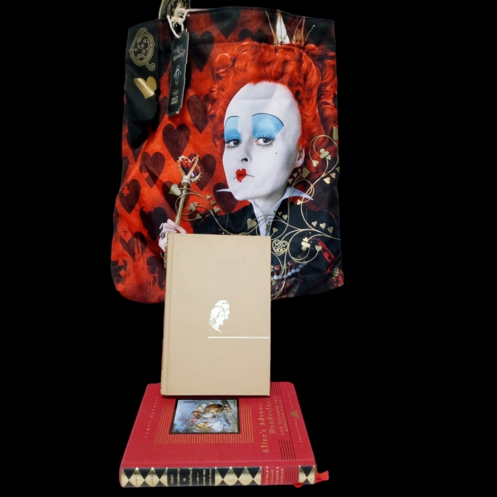 Alice In Wonderland Bag & Book Bundle